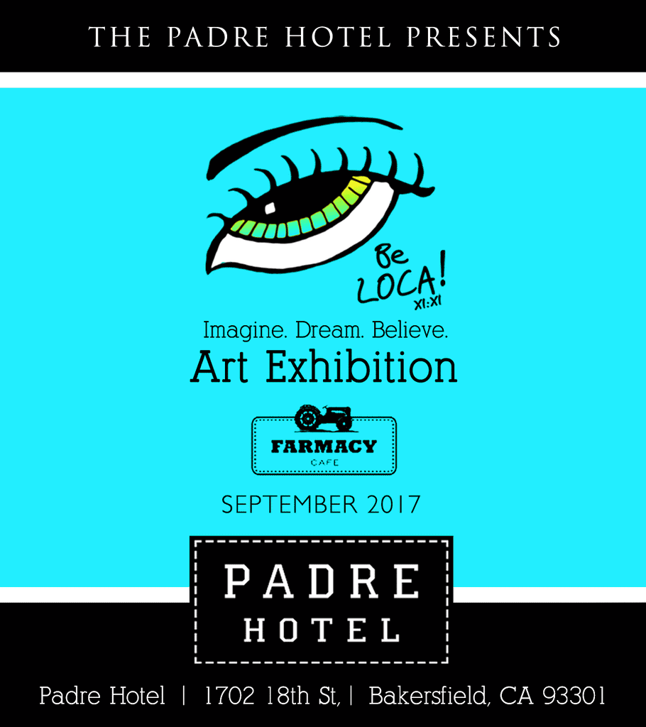 "The Ancient EYEcons" Be LOCA Art Exhibition at the Padre Hotel