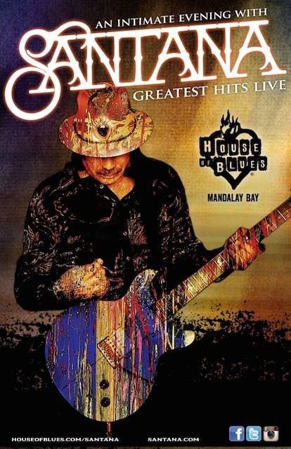 Win an intimate night with Santana - Greatest Hits LIVE in Las Vegas contest!