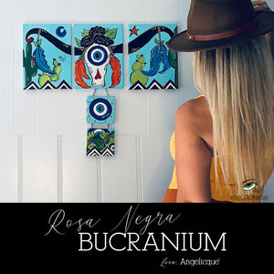 Rosa Negra BuCranium by Angelicque'