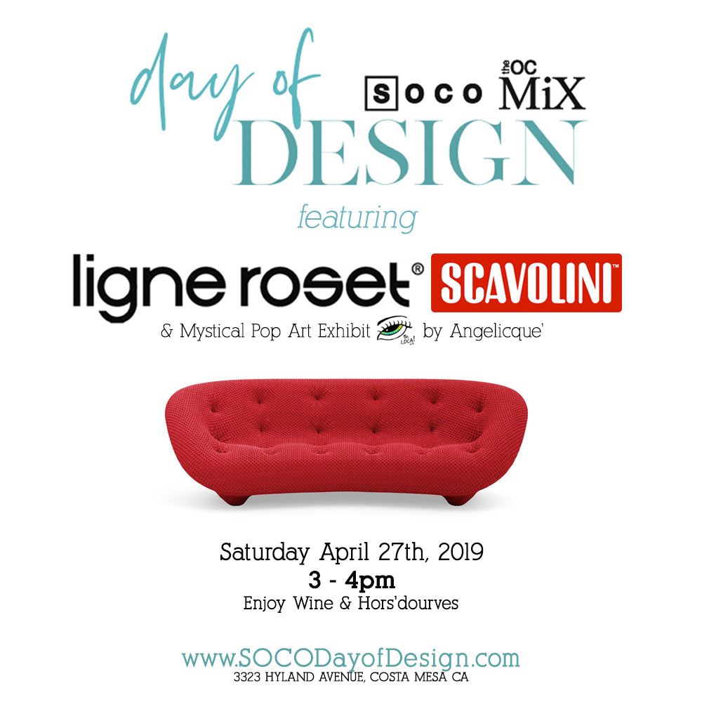 Surround Yourself with Art! SOCO  +  THE  OC  MIX Day of Design 2019