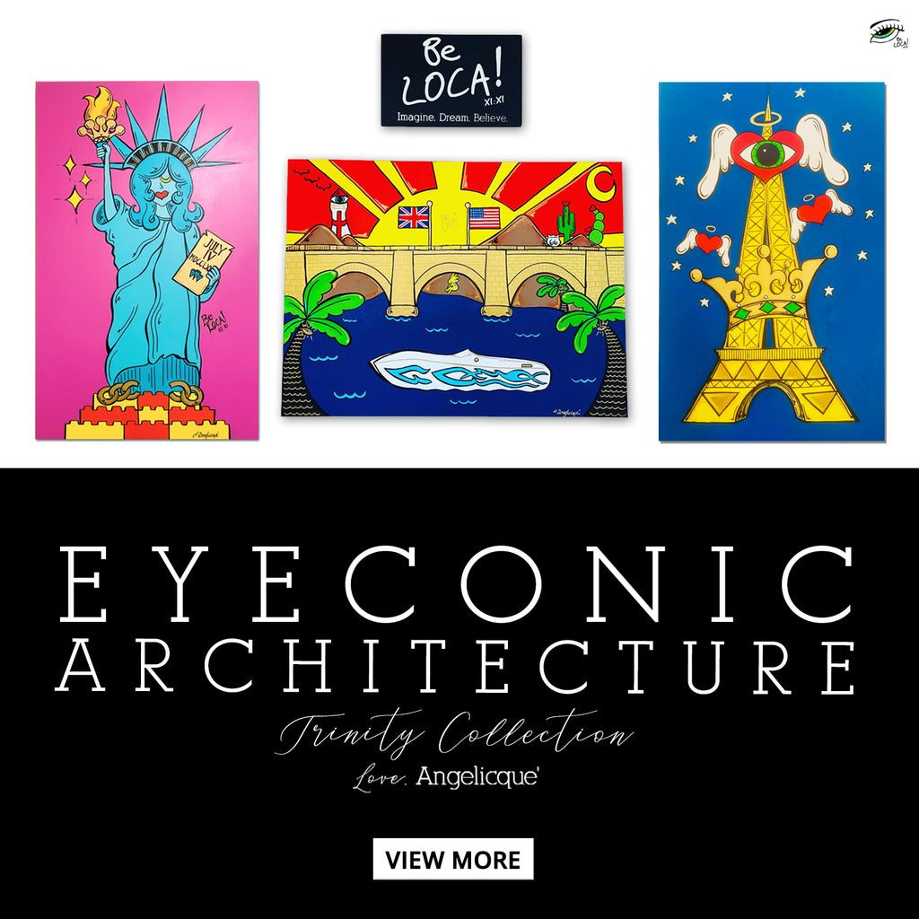FINE ART | EYEconic Architecture Trinity by Angelicque'