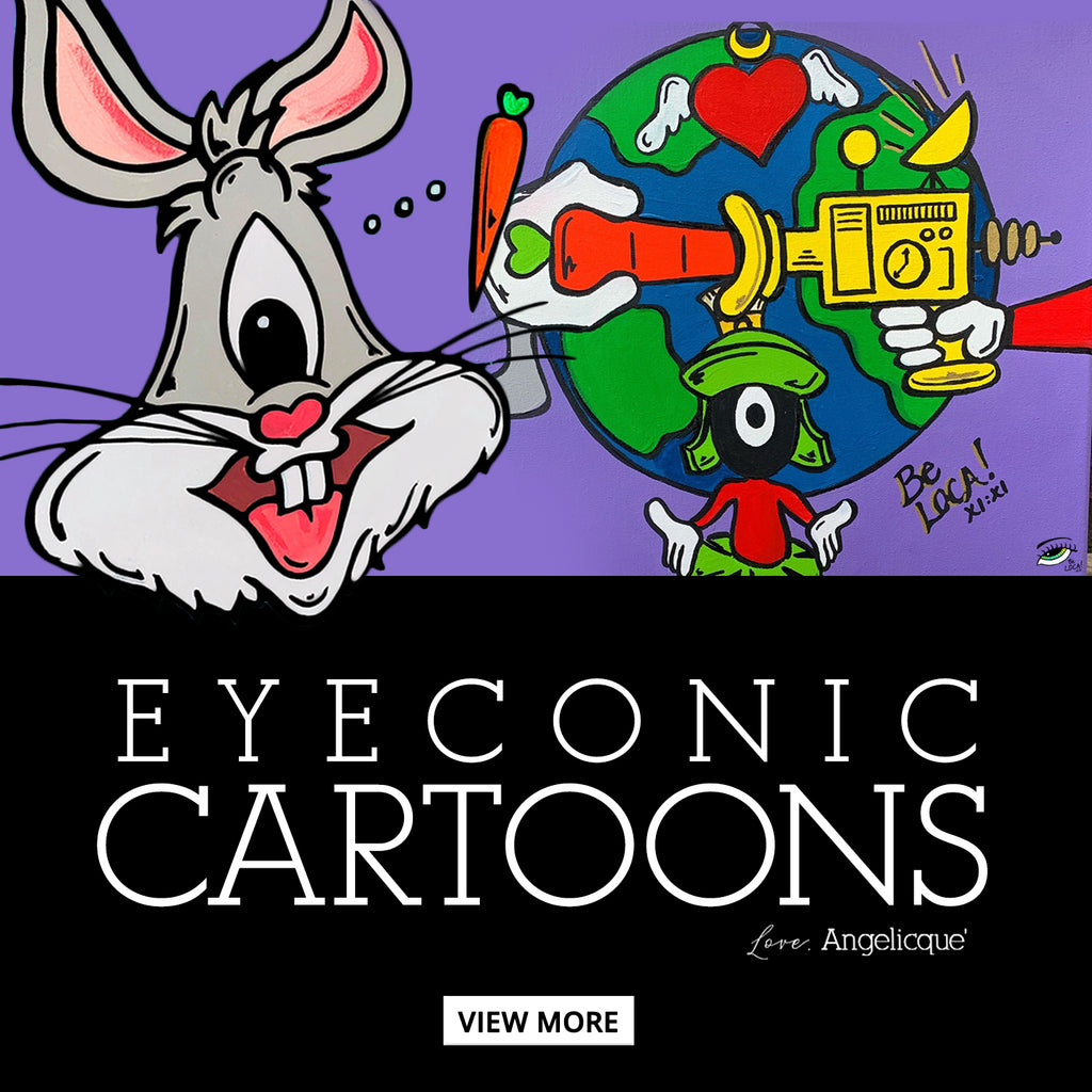 EYECONIC CARTOONS by Angelicque'